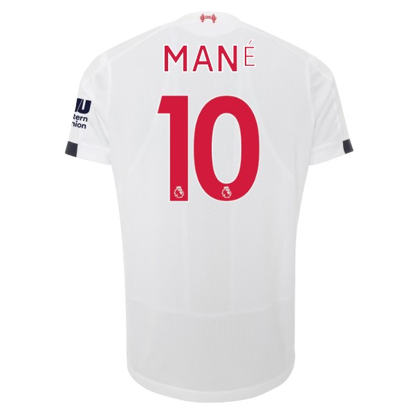 Camiseta Liverpool NO.10 Mane Segunda equipo 2019-20 Blanco
